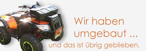 Wir haben für Euch umgebaut...